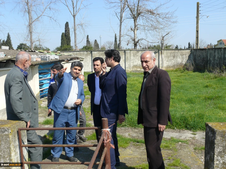 بازدید مهندس دامادی نماینده محترم شهرستان ساری و میاندرود از دانشکده 3