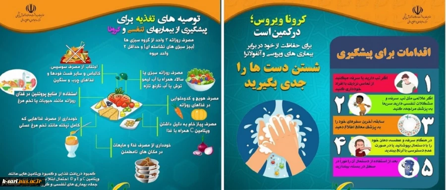 راهنمای  مبارزه با کرونا