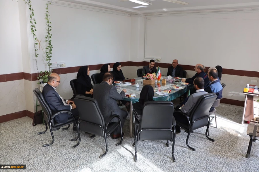 برگزاری جلسه کارگروه آموزشی علوم زراعی، باغی و گیاهپزشکی آموزشکده کشاورزی ساری 2