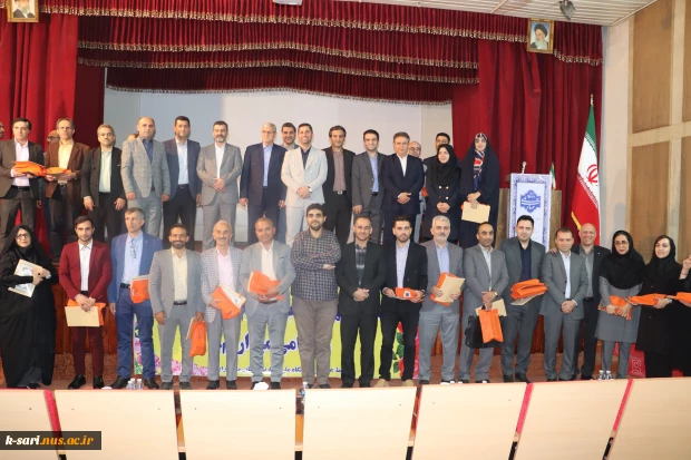 تجلیل از اساتید سرآمد آموزشکده دکتر حسن عرب و دکتر فاطره کریمی 3